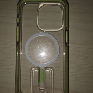 Green and Clear Phone Case Tech 21